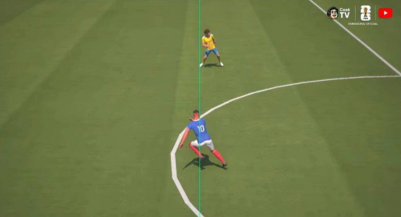Mbappe impedido - CazéTV