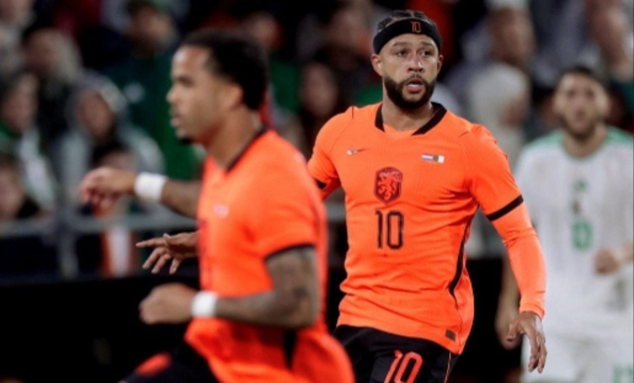 Memphis Depay Holanda - x/@OnsOranje