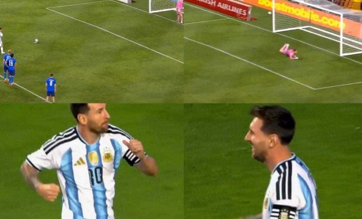 Messi golaço - X