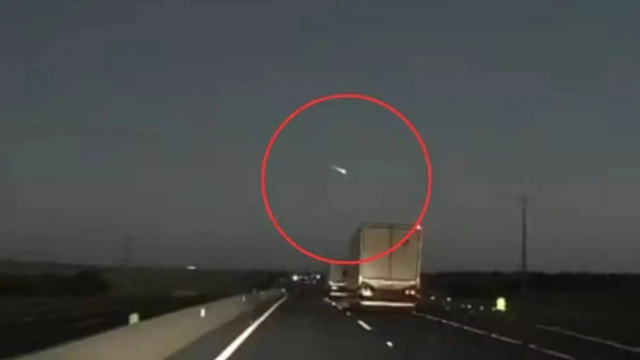 meteoro ‘caindo’ do céu em Presidente Venceslau