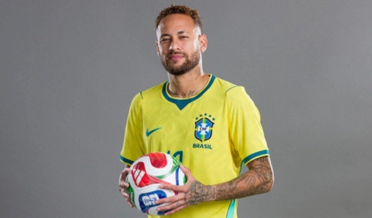 Neymar, camisa da seleção brasileira - Divulgação