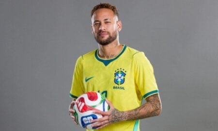 Neymar, camisa da seleção brasileira - Divulgação