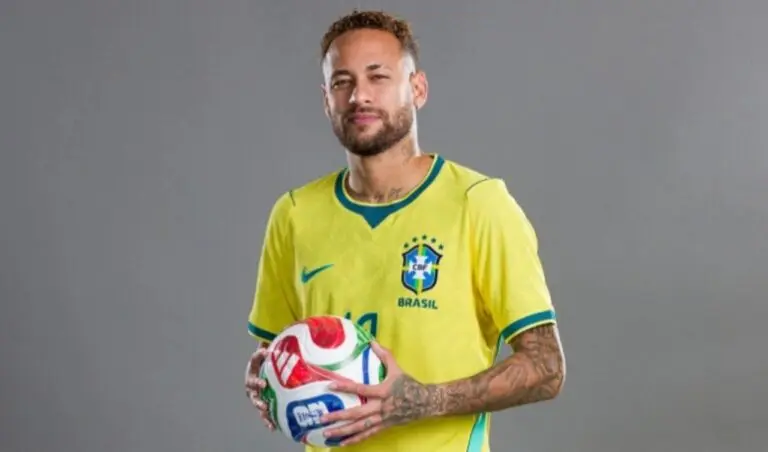 Neymar, camisa da seleção brasileira - Divulgação