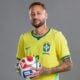 Neymar, camisa da seleção brasileira - Divulgação