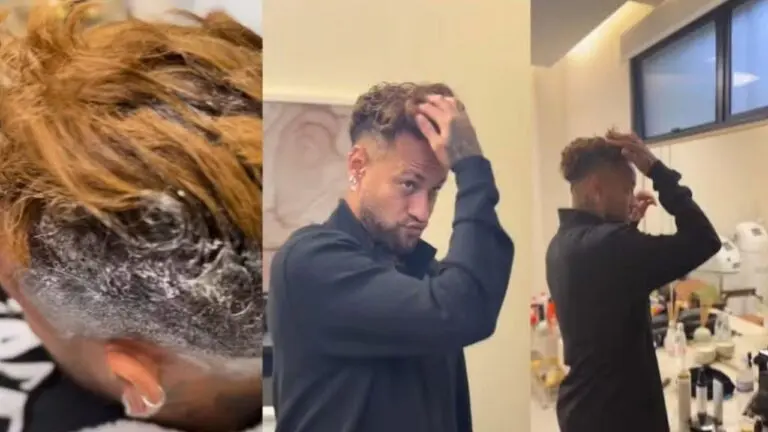 Neymar muda visual - Instagram