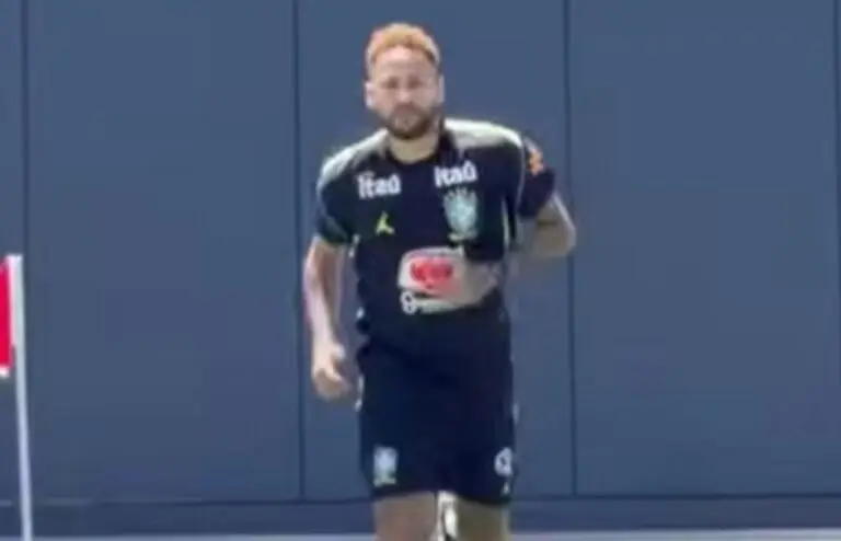 Neymar - Reprodução/CBF TV