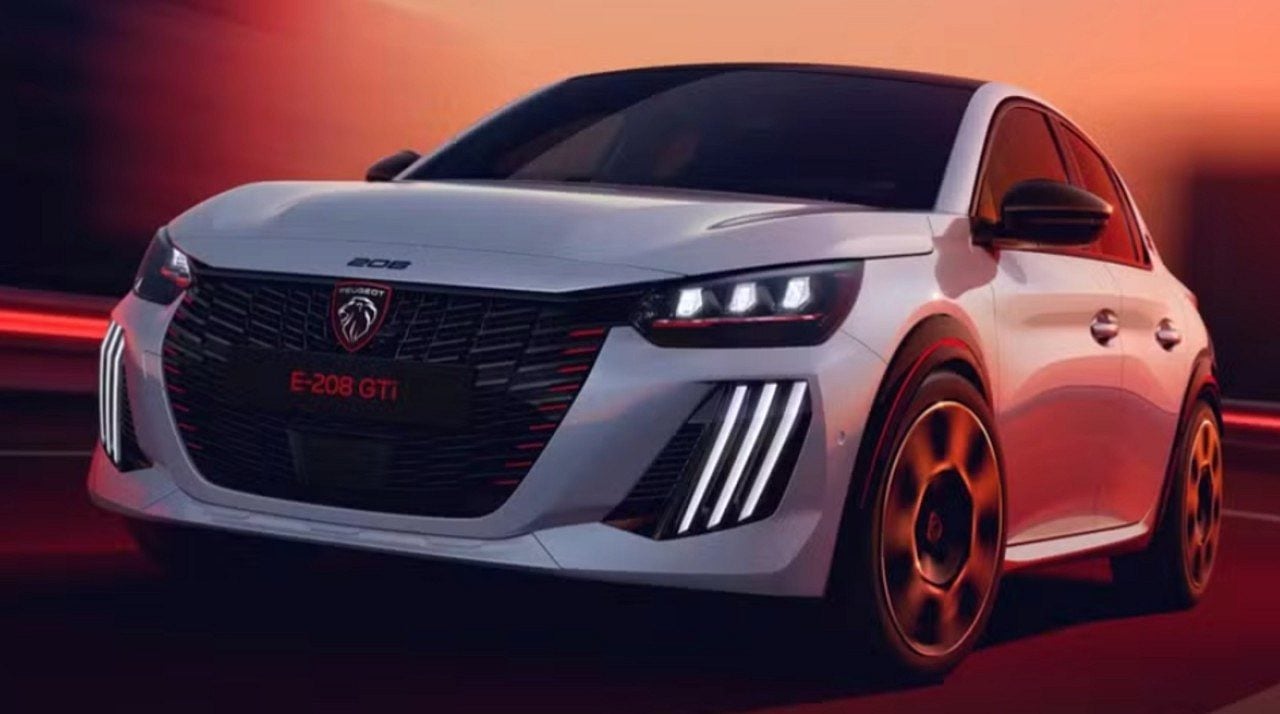 Peugeot e-208 GTi - Divulgação