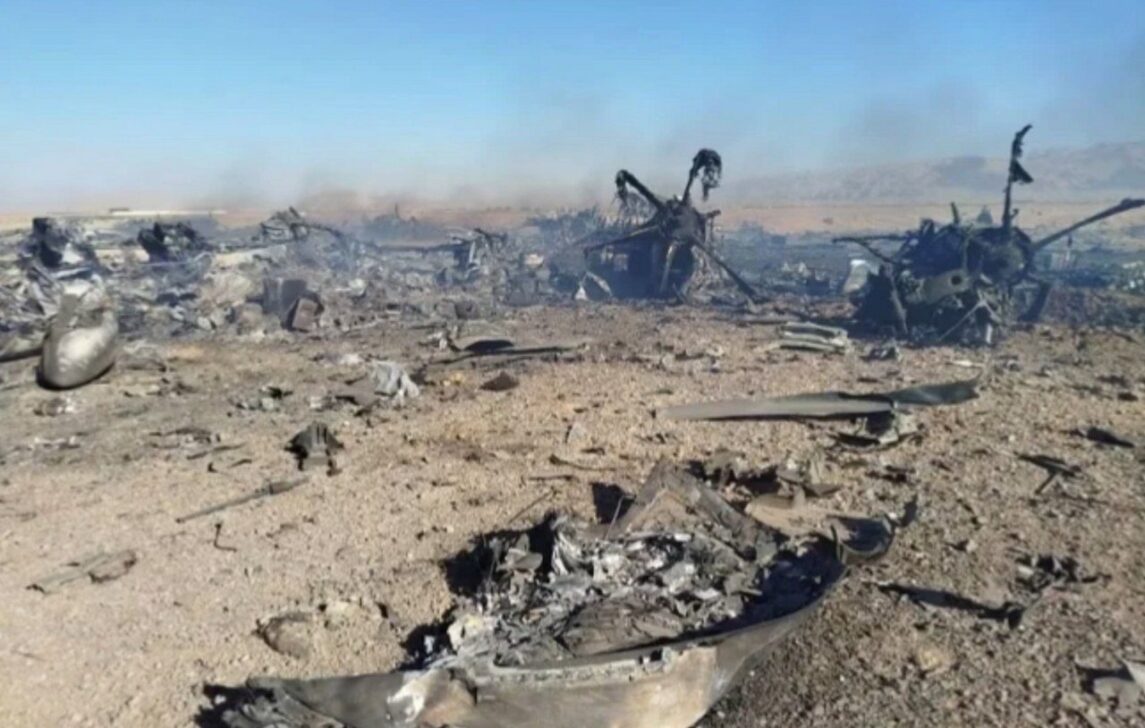 Piloto de F-15 descreve formação de drones iranianos como água-viva alienígena antes de ser abatido - Reprodução/Corpo da Guarda Revolucionária Islâmica do Irã