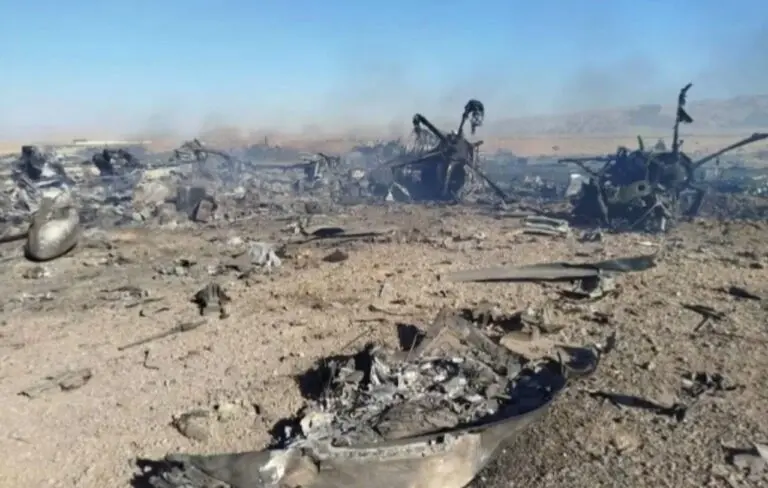 Piloto de F-15 descreve formação de drones iranianos como água-viva alienígena antes de ser abatido - Reprodução/Corpo da Guarda Revolucionária Islâmica do Irã