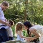 Príncipe Harry, Príncipe Archie, Princesa Lilibet e Meghan Markle - Foto: Reprodução/Instagram