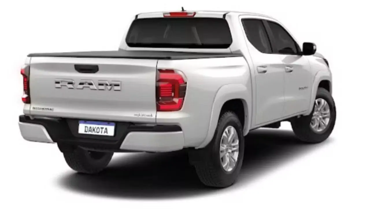 Ram Dakota Big Horn abre mão dos estribos laterais e das rodas diamantadas presentes nas demais versões - Divulgação