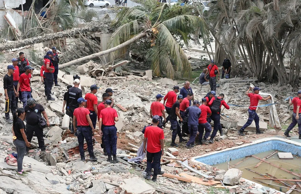 Resgate Terremoto Venezuela - Jesus Vargas/Getty Images