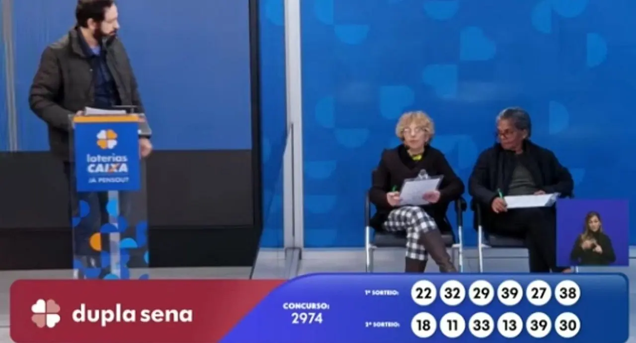 Resultado Dupla Sena 2974