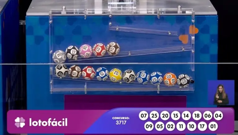Resultado Lotofácil 3717
