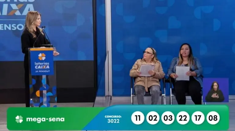 Resultado oficial agora da Mega-Sena 3022