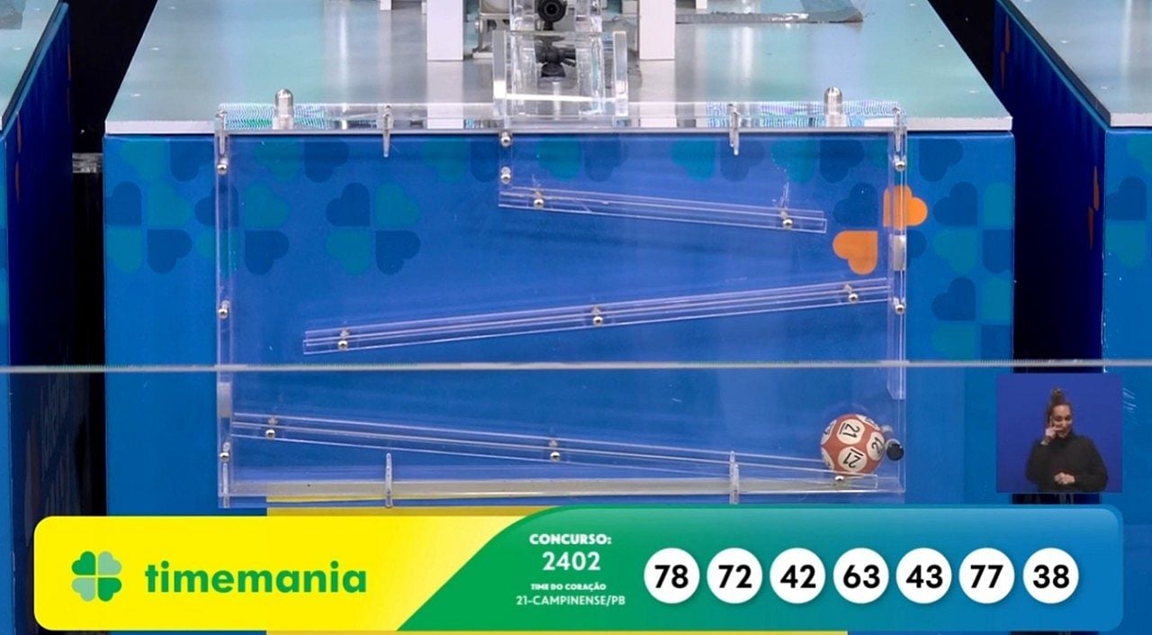 Resultado Timemania 2402