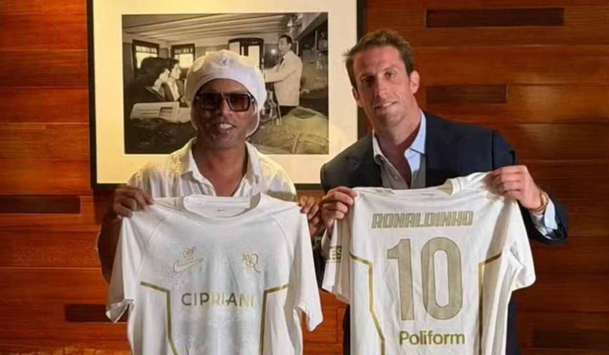 Ronalinho Gaucho e Ignazio Cipriani - reprodução ge