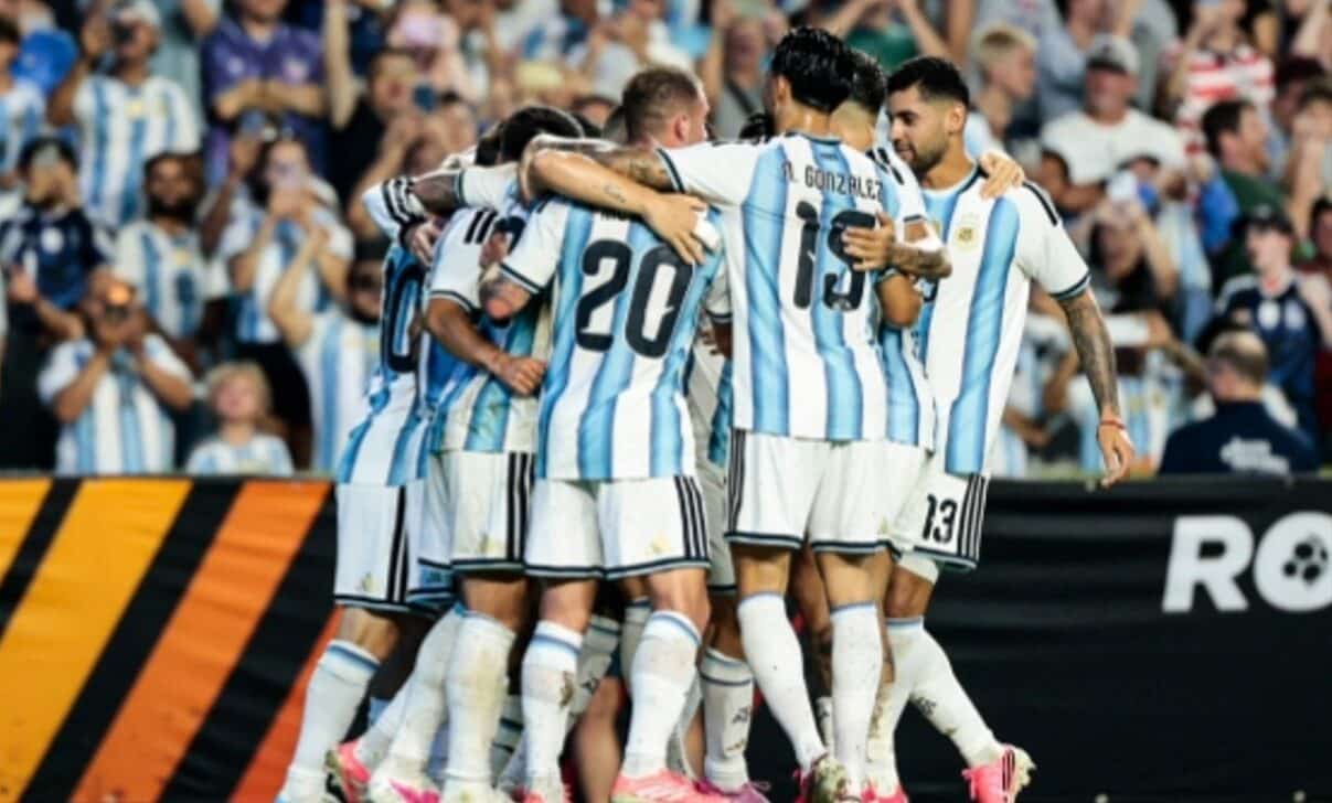 Seleção da Argentina - X/@Argentina
