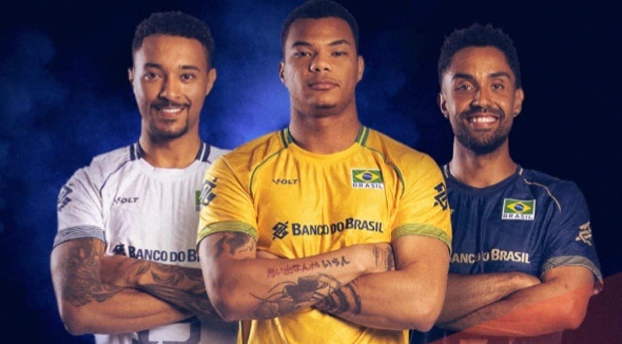 Seleção masculina de vôlei - @cbvolei