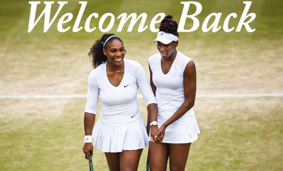 Serena Williams e Venus Williams - X.com/ Wimbledon
