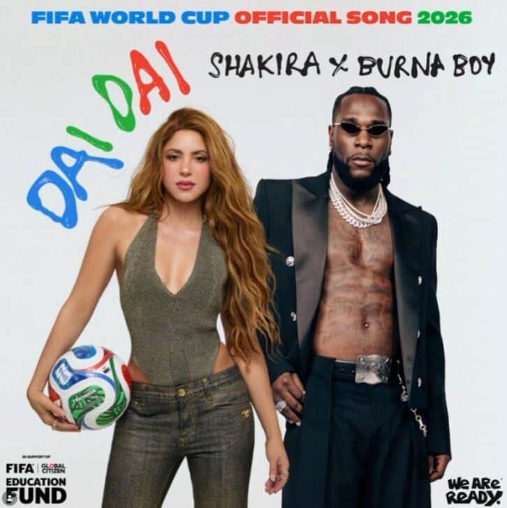 Shakira and Burna Boy - Instagram/shakira