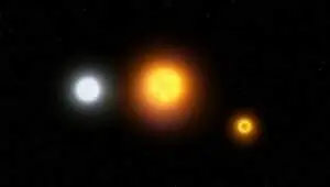 Trippelstjärnsystem TIC 295741342 skapar sällsynt trippelförmörkelse detekterad av TESS