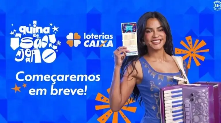 Sorteio Quina São João