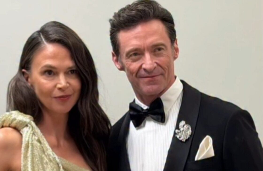 Sutton Foste e Hugh Jackman - Instagram/thehughjackman