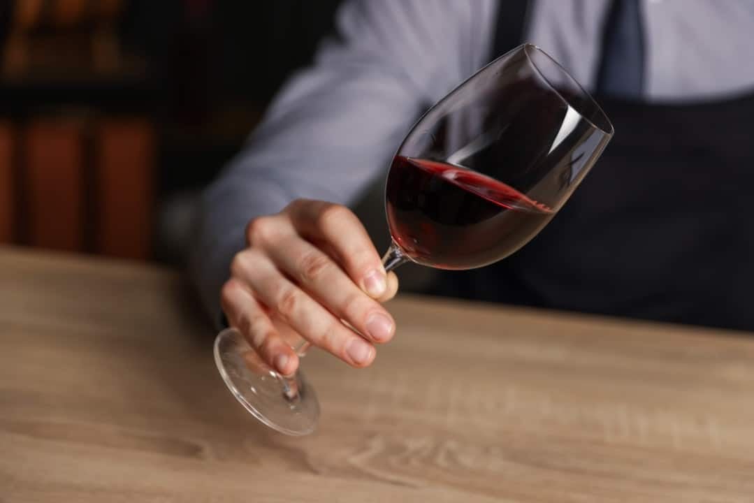 taça de vinho