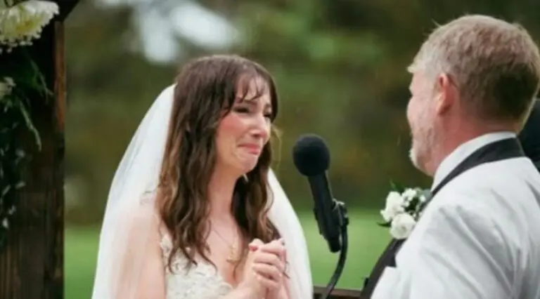 The star's ex tied the knot in an intimate ceremony. Picture: Instagram