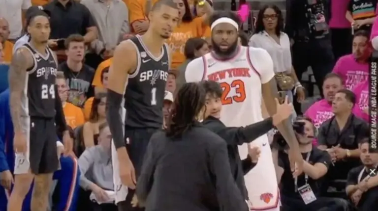 Torcedor invade quadra nas finais da NBA e é banido - Reprodução/X