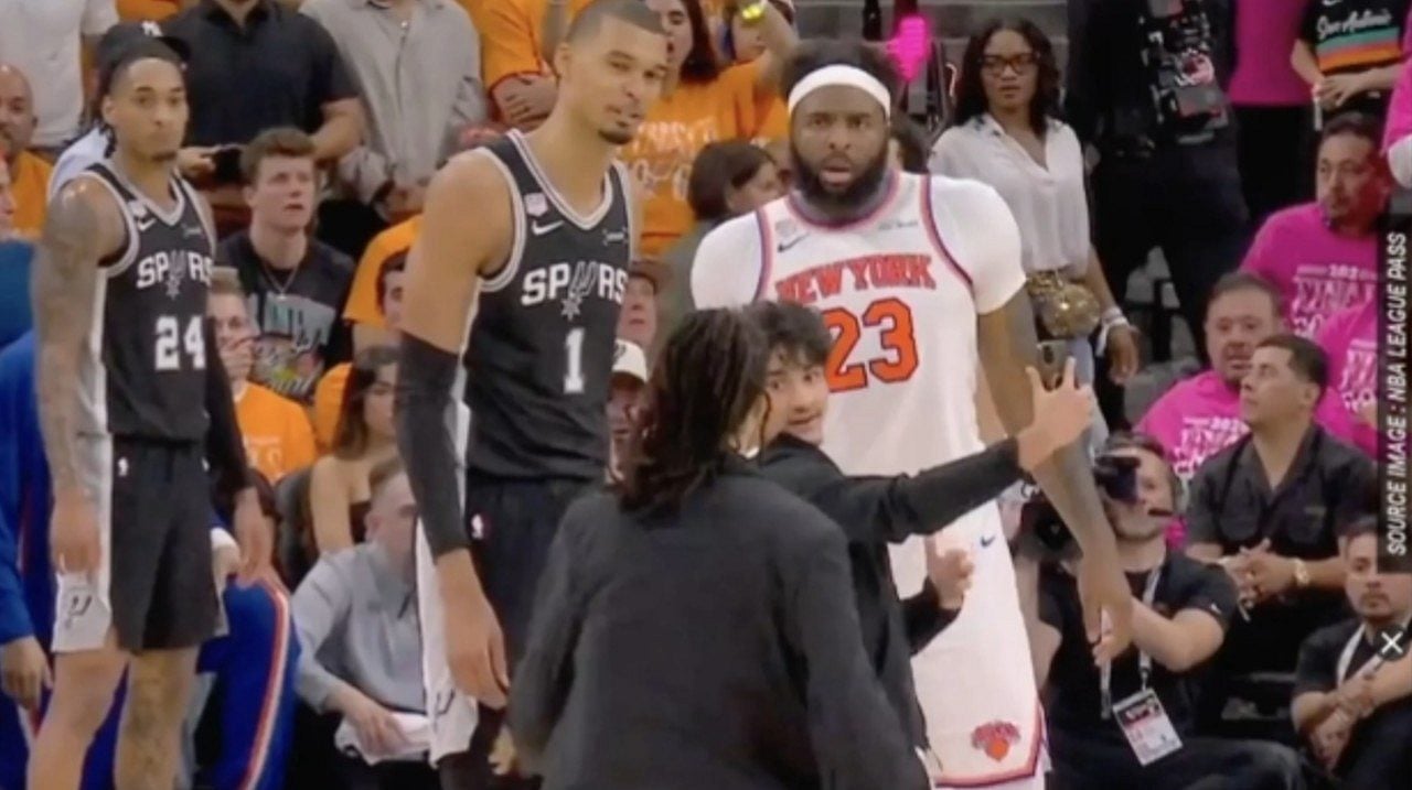 Torcedor invade quadra nas finais da NBA e é banido - Reprodução/X