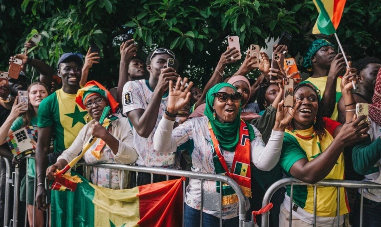 Torcedores do Senegal - X/@FootballSenegal