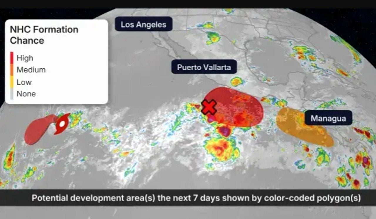 Tropical Storm Amanda Forms - Internet