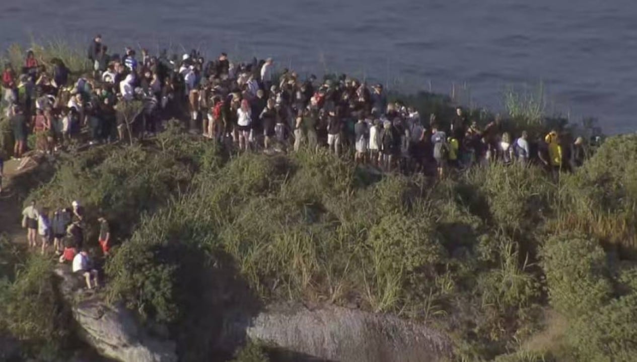 turistas presos no Morro Dois Irmãos