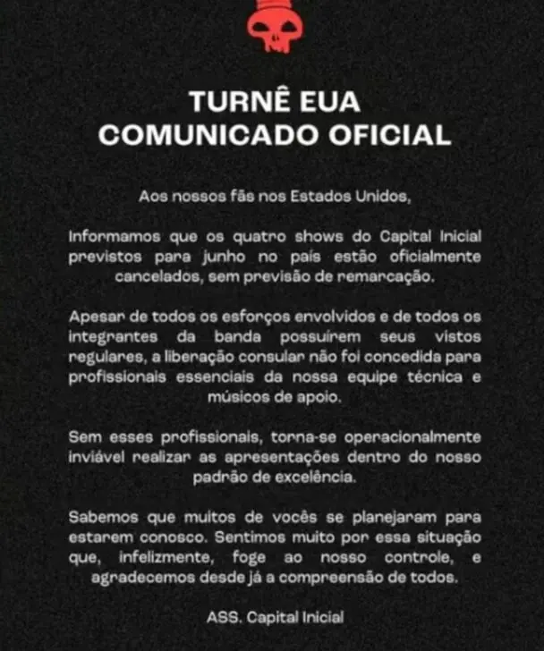 Turnê Capital Inicial