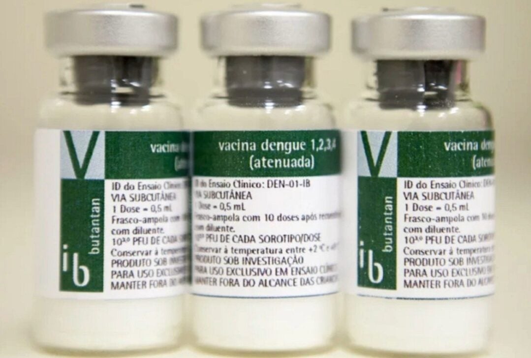 Vacina da dengue do Butantan. — Governo de São Paulo/Divulgação