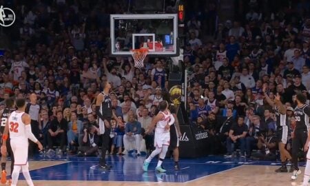 Victor Wembanyama avoids flagrant foul for shoving Brunson - ESPN