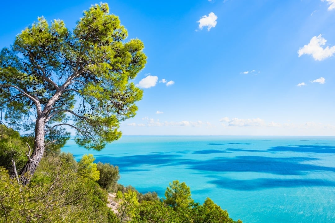 vista para o mar