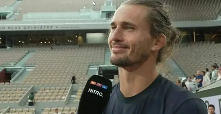 Zverev entrevista - Reprodução RTL