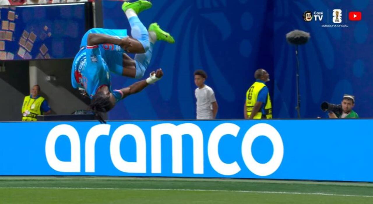 Brian Cipenga abre o placar para a RD Congo