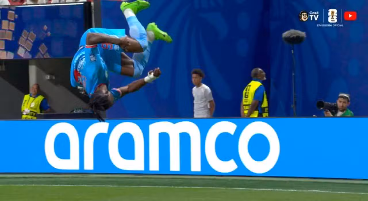 Brian Cipenga abre o placar para a RD Congo