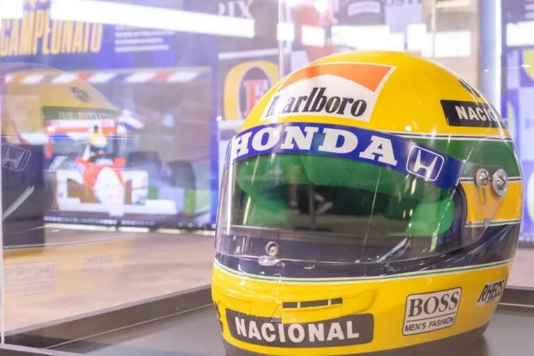 Capacete de Ayrton Senna