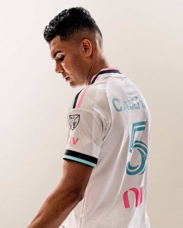 Casemiro with new Inter Miami third shirt