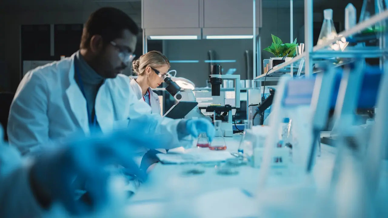 Wissenschaftler, Labor, medizinische Forschung