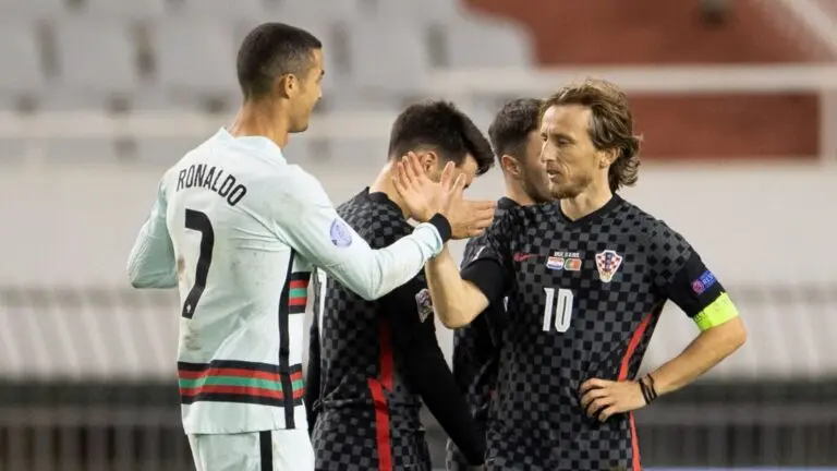 Cristiano Ronaldo e Modric