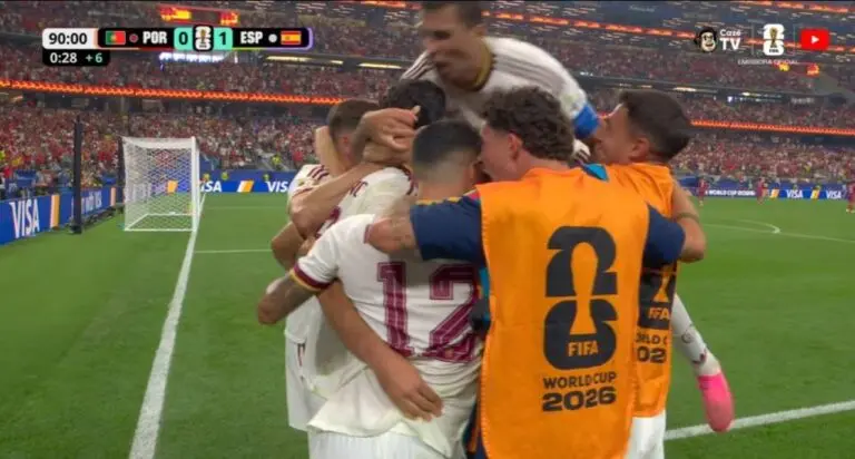 Espanha faz 1 a 0 com Mkel Merino