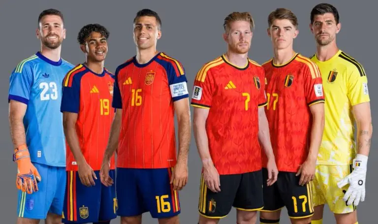 Espanha x Bélgica