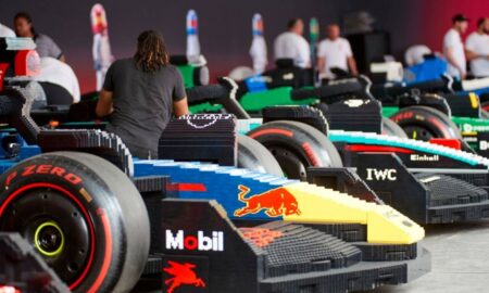 Lego replicas return to shake up the Formula 1 paddock at the traditional British GP