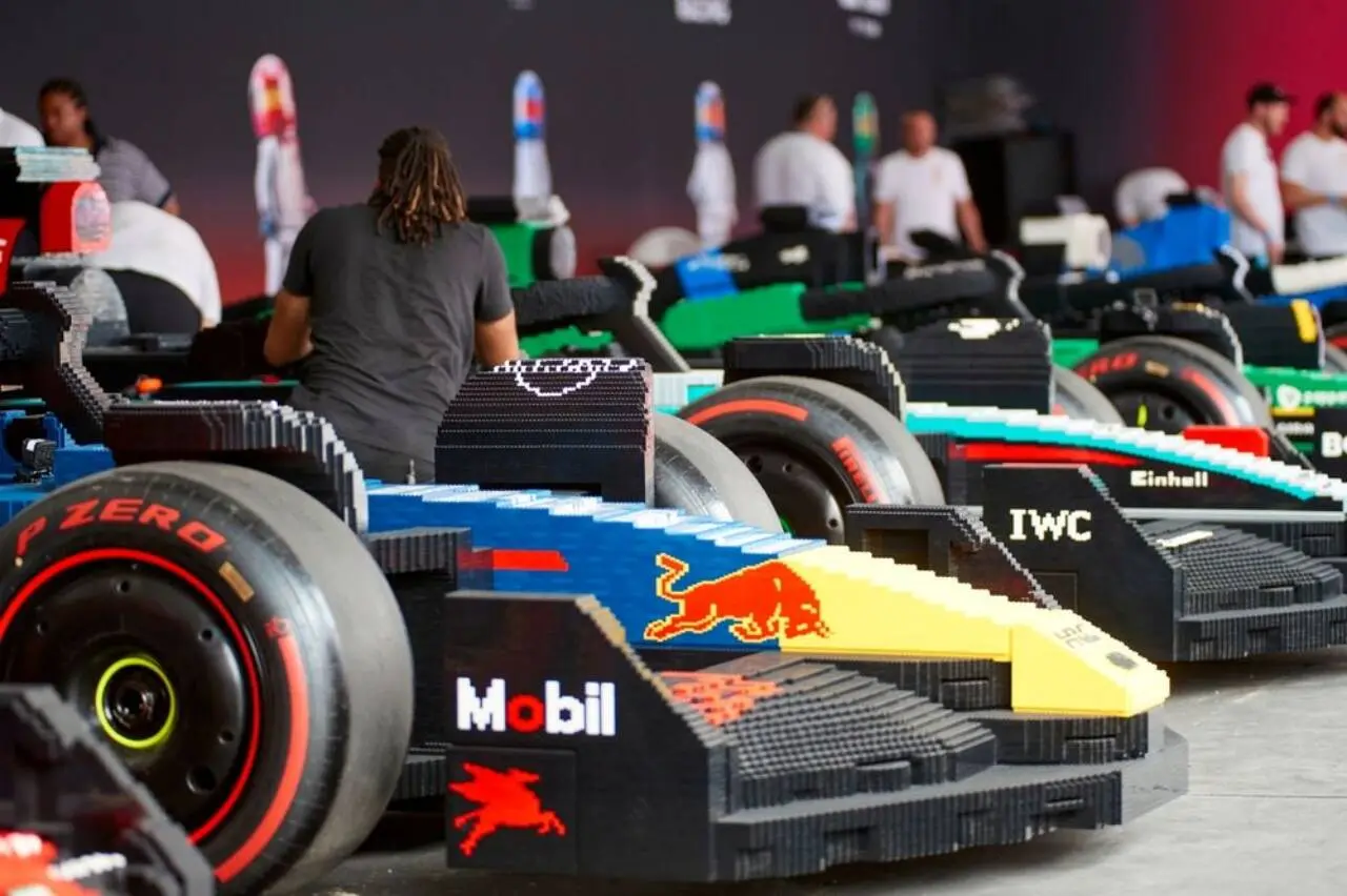 Fórmula 1 carros Lego